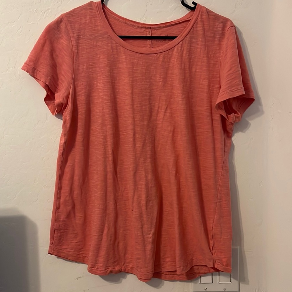 CASLON SLUB CREWNECK TEE